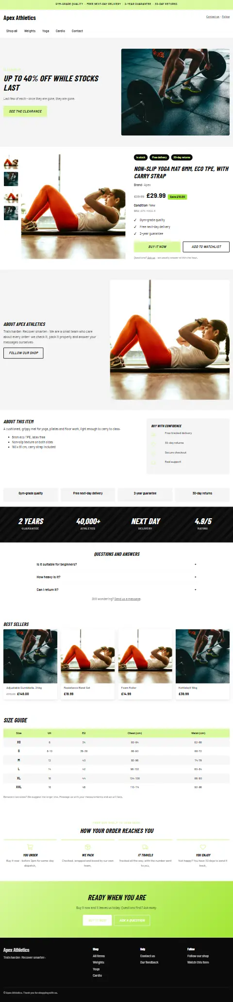 The Pulse design